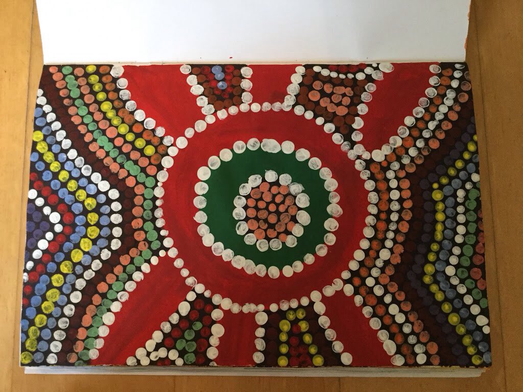 CulchethArt's tweet image. Just a small sample of our Year 7 HomeLearning Aboriginal Art Work #WeAreCHS #CulchethHS #weheartart🤓👏🎨🖌🐰