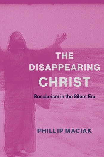 PhilipLeventhal's tweet photo. More from our #SCMS2020 exhibit!:  Claudia Breger on contemporary European cinema, @pjmaciak's DISAPPEARING CHRIST, Yomota Inuhiko's history of Japanese cinema, and @EMaryQ on Hollywood's failed commitment to integration in the post-Civil Rights era.   https://t.co/FwgWuQt40e https://t.co/QsiIaQ3vPG