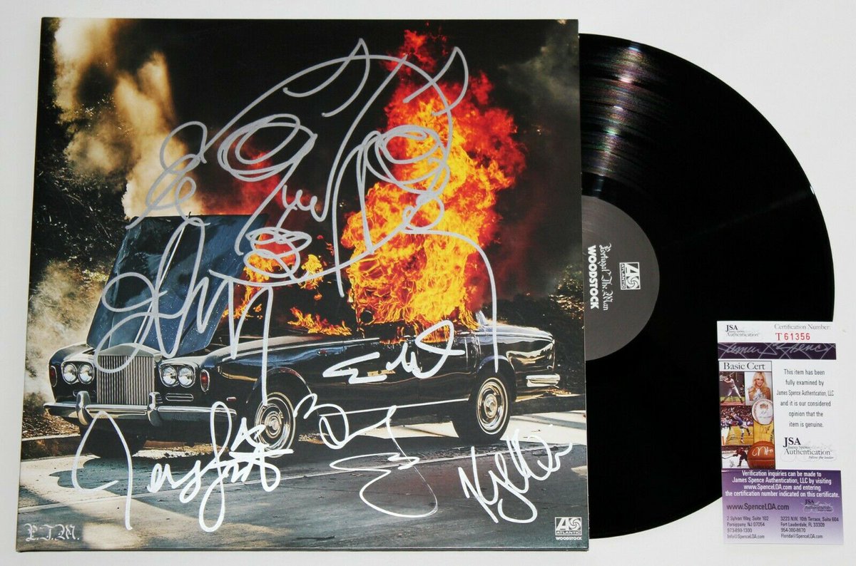 RSSignatures's tweet photo. Portugal. The Man signed items now available 

https://t.co/XhT1Nrg3a7

#autographs #signed #vinyl #signedvinyl #portugaltheman #ptm #goodmusic #vinylrecords #record #autographedmemorabilia  #autographed #records #autograph #memorabilia #jsa #forsale #racctrusted #rts143 #racc https://t.co/i6K59cY9Vz
