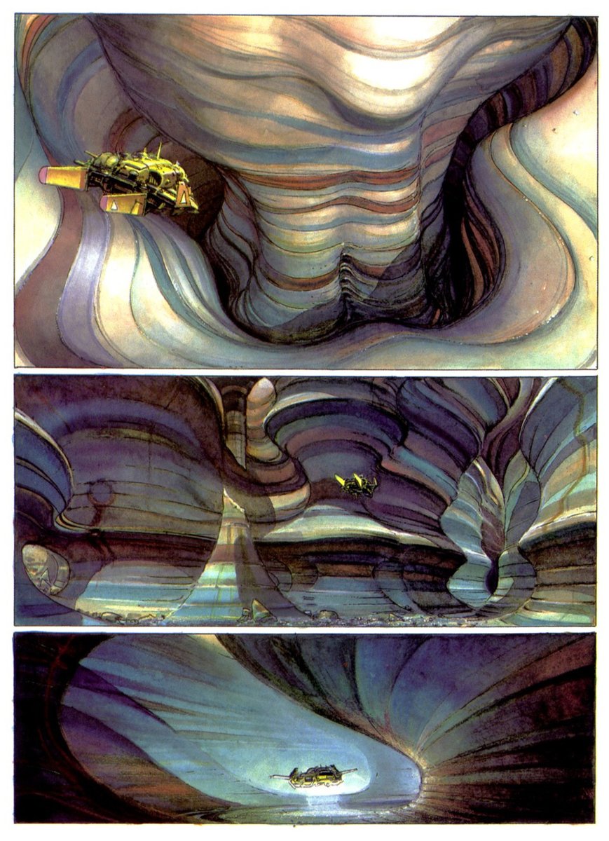 DWDSGN's tweet image. Was very sad to read that the Argentinian artist Juan Giménez passed away on April 2nd. Another master of fantastical and visionary Sci-fi art has left us. 
Rest in peace.