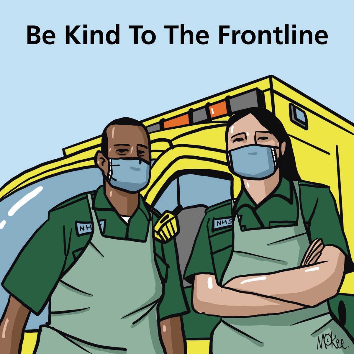 YAS_SimoneM's tweet image. Our wonderful staff @YorksAmbulance are working incredibly hard to support patients and their fellow colleagues. Great picture, thank you @PeteMcKee