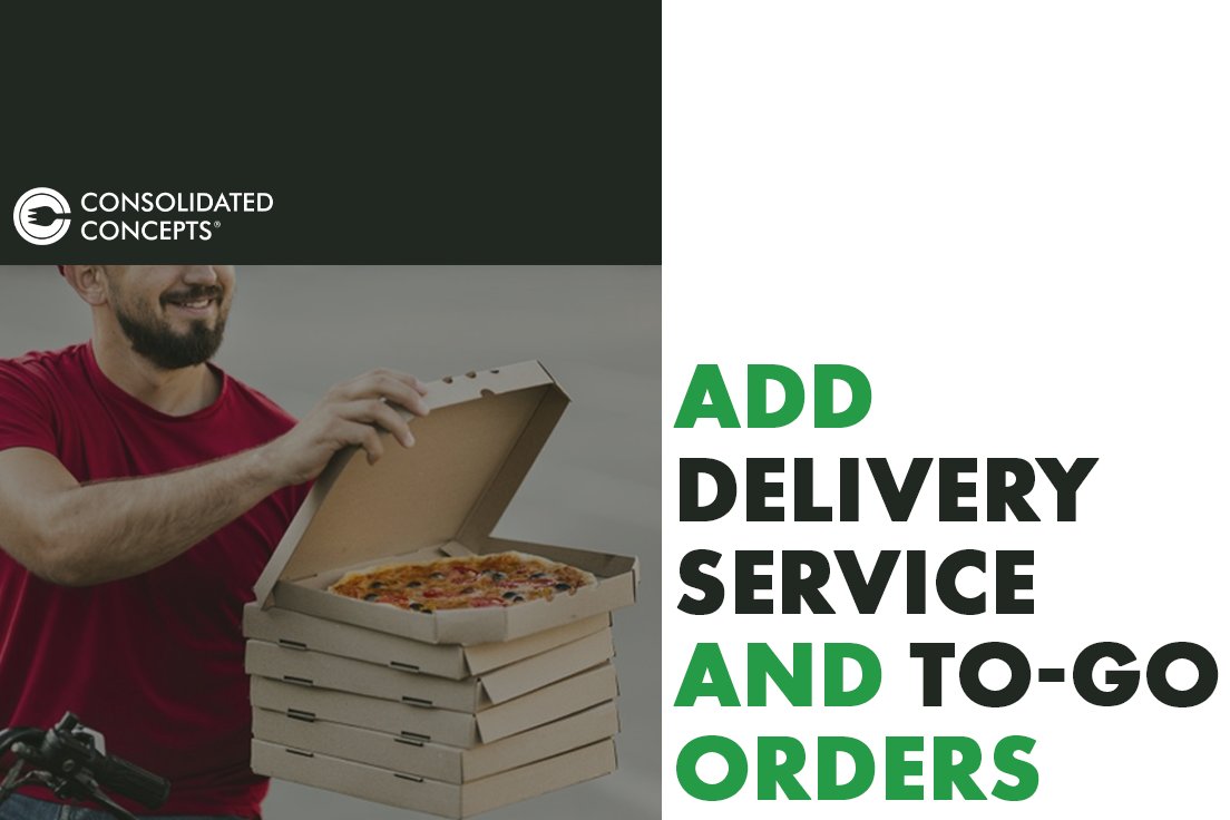ConConcepts's tweet image. With things like #socialdistancing and #selfquarantines, there&apos;s no time like the present to implement a delivery service or to-go system at your operation. #OperatorTips #RestaurantRecovery