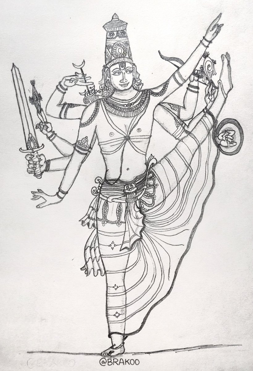 The lord who measured the worlds, UlagaLanda PerumAL.Trivikrama.