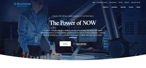 keviniaquinto's tweet photo. Digital presence counts now more than ever - very excited to announce that we have launched our brand new @BlueYonder_AI website at https://t.co/NS7v2EIYnc in partnership with agency partner @bluetext.  Together we are truly #allinonblue! Check it out! #BYProud and #BYStrong https://t.co/mM66tWLGL9
