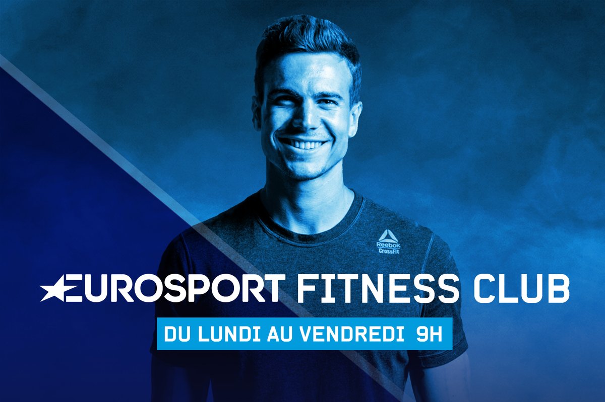 Dès lundi, nous vous proposons un nouveau programme quotidien : Eurosport Fitness Club !
Une séance de fitness tonique de 20 minutes, animée par le coach Samuel Rousseau de lasalledesport.paris

⏰Du lundi au vendredi, à 9h, sur Eurosport 1 et eurosportplayer.com