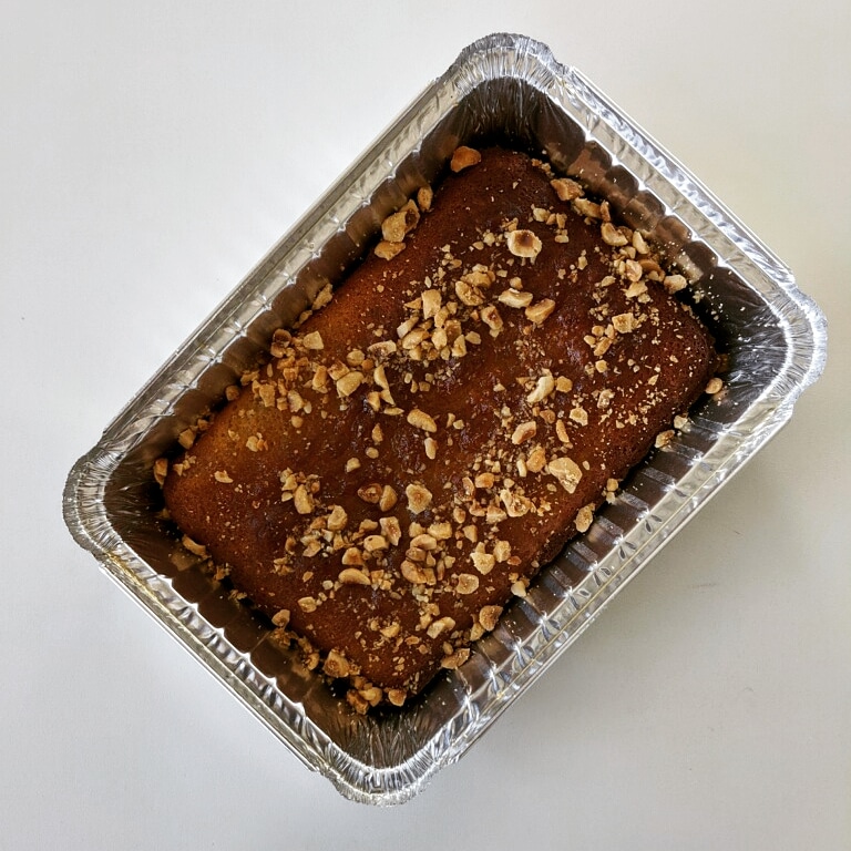 Olive Oil Cake, Hazelnuts, Honey. Available in the market this weekend.  Order online and pickup today or tomorrow.  #yeahthatgreenville