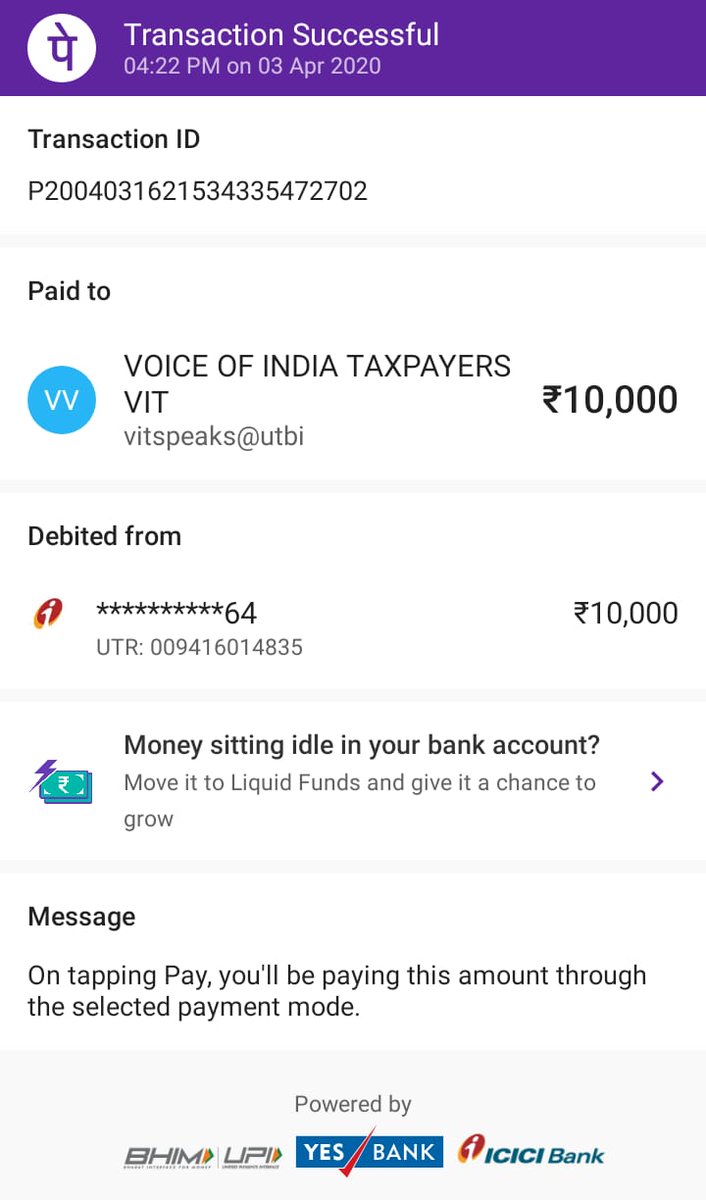 kanishkajadhav's tweet photo. Donated 10K in the initiative led by VIT (@VITspeaks) and Citizen Task Force (@CitizenT4ce) which will provide PPE kit, N95 masks to the doctors and supporting staff which is highest need. #DonateAKit https://t.co/woruJKdp87