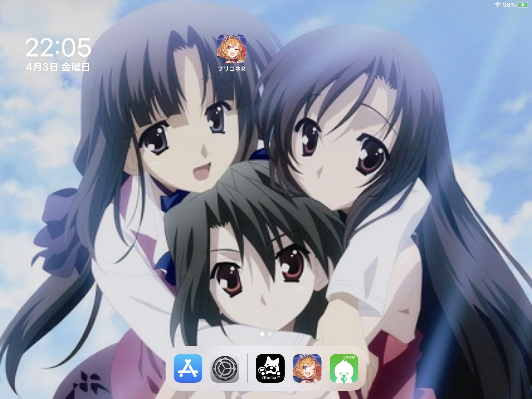 雪あざらし ホーム画面もスッキリさせました Schooldays Summerdays 桂言葉 清浦刹那 西園寺踊子 雪あざらし ホーム画面もスッキリさせました Schooldays Summerdays 桂言葉 清浦刹那 西園寺踊子