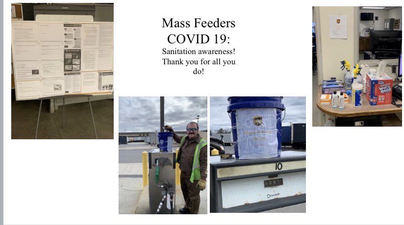 Mass Feeders staying safe and moving bundles. Thank you for all you do. <a href="/safetyfirstNED/">Northeast District Safety</a>