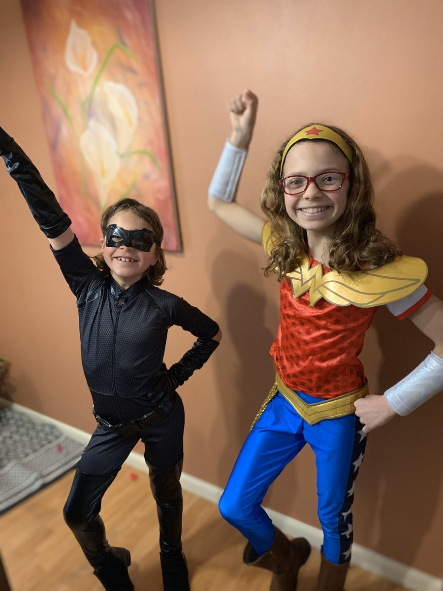 Super Heroes in the house for a snowy learning day <a href="/KellyGFPS/">J. Nelson Kelly Elementary</a> #ThisIsHowWeRoll #AutismAwarenessWeek