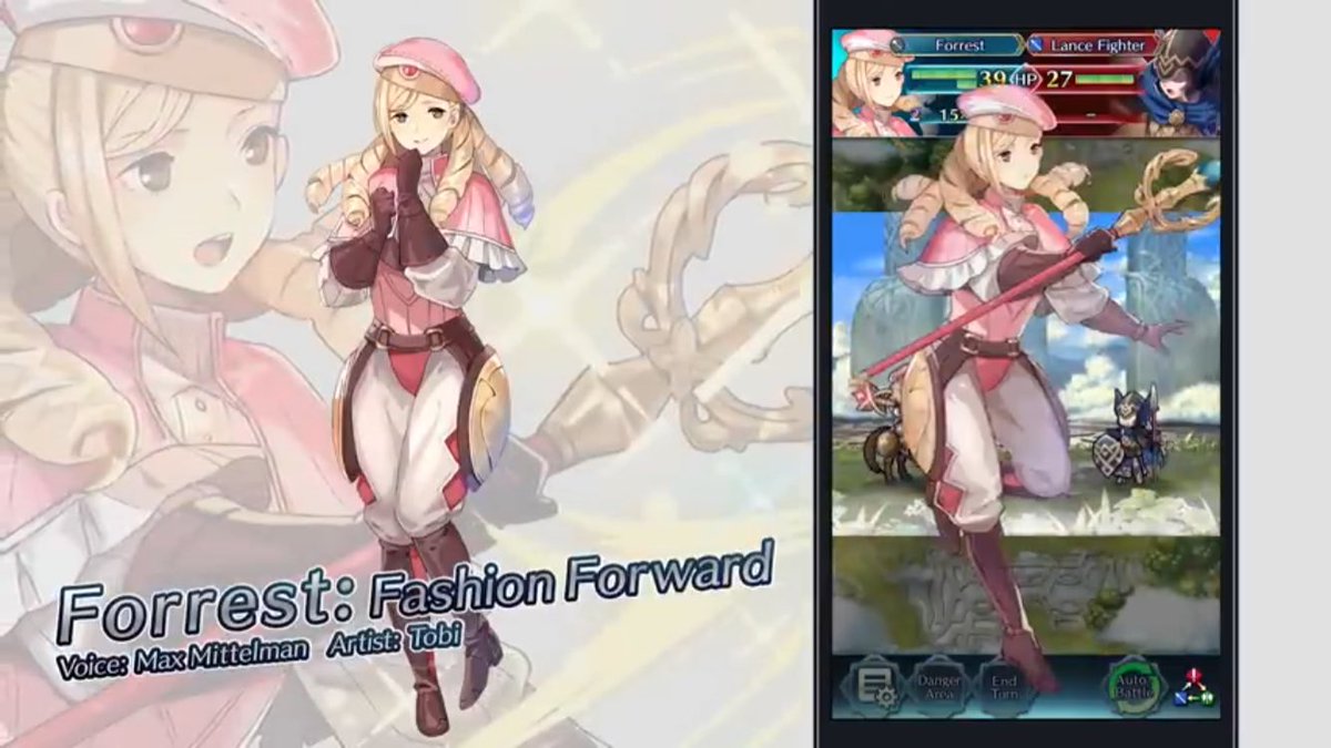 "Hey, they added me into a game! I look... nice? I don't know what else to say."