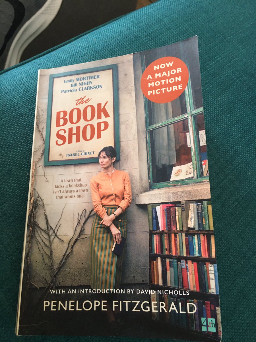 Book 24: The Bookshop by Penelope Fitzgerald. A short tale of a quaint countryside village that doesn’t want a bookshop. What it really doesn’t want is outsiders, change, social transformation & modernity or a challenge of the social hierarchy. An enjoyable quick read  #BookReview