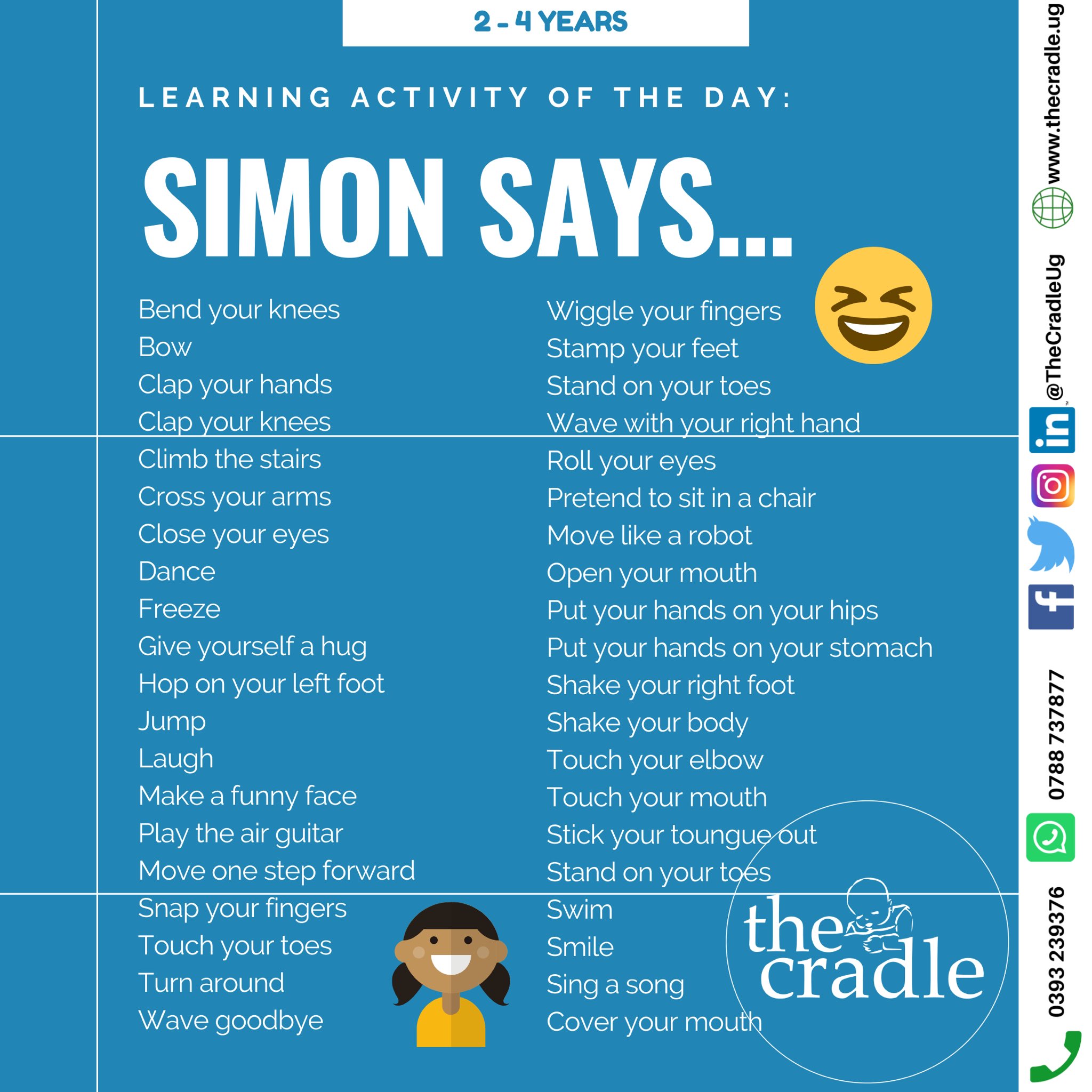 Simon Says Game For Kids