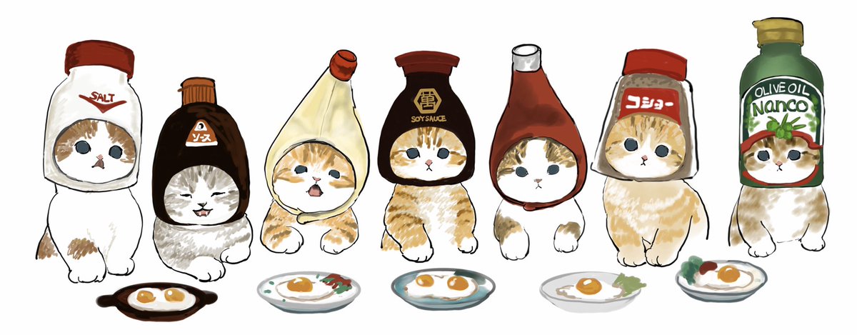 no humans food white background egg (food) cat bottle fried egg  illustration images