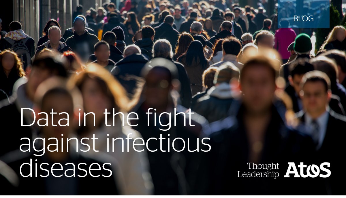 Atos's tweet photo. As governments and #health authorities across the globe fight to contain and then eliminate today's virus, it is critical to leverage the full power of #data and find insights of epidemic data analysis. Read more in our latest blog Patrick Awart: https://t.co/Q1XmQPvWpt https://t.co/ArDY7dJOVD