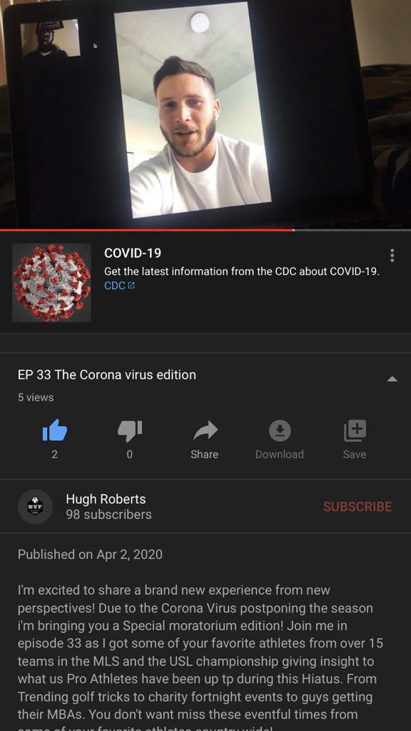 Lastly, episode 33 is finally up and available to watch on YouTube 🙏🏿 Watch interactions between me and my guests and see what their lifestyles have been like during this quarantine. Full audio is on all platforms! Link in bio
#BYF