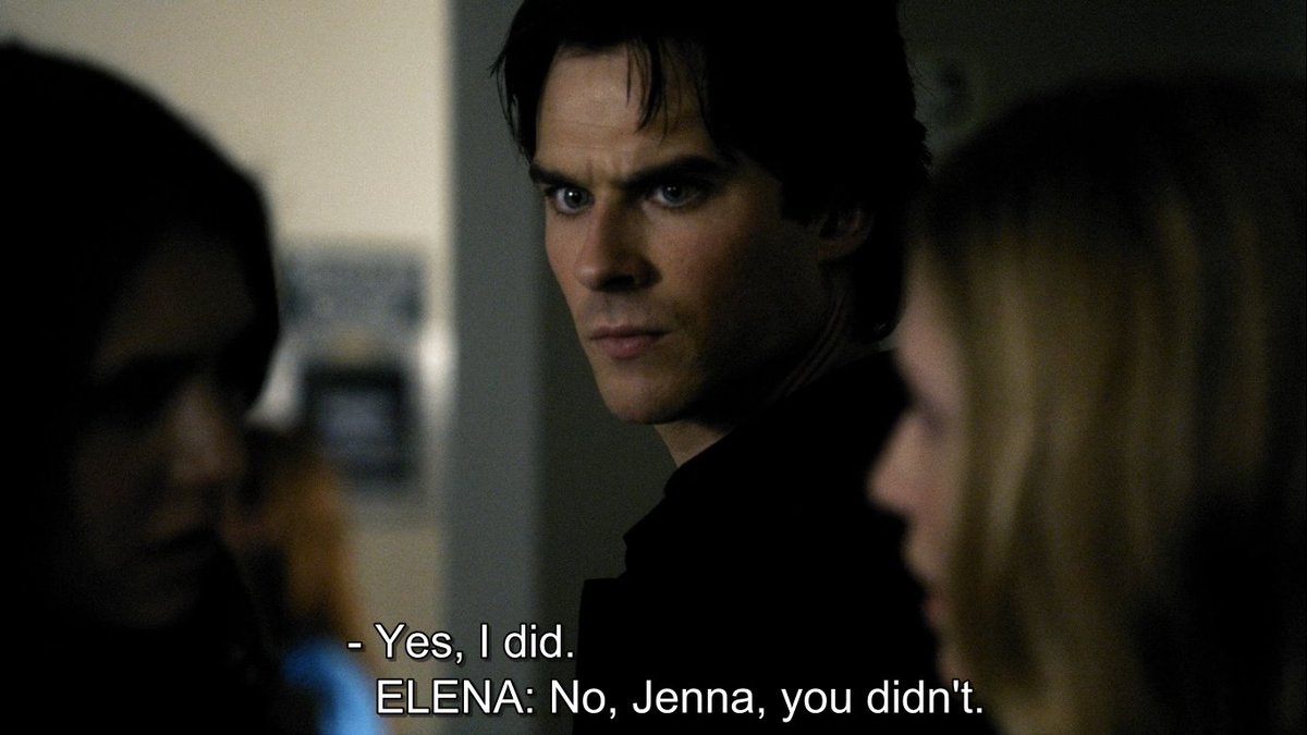 I mean, sweetie, you say to Isobel yourself, "Tell that bitch to get it herself." That bitch came back. :) Because hey, the Originals are coming for her. :)*deep sigh* And Damon thought he kissed Elena & couldn't forget. Oh baby.