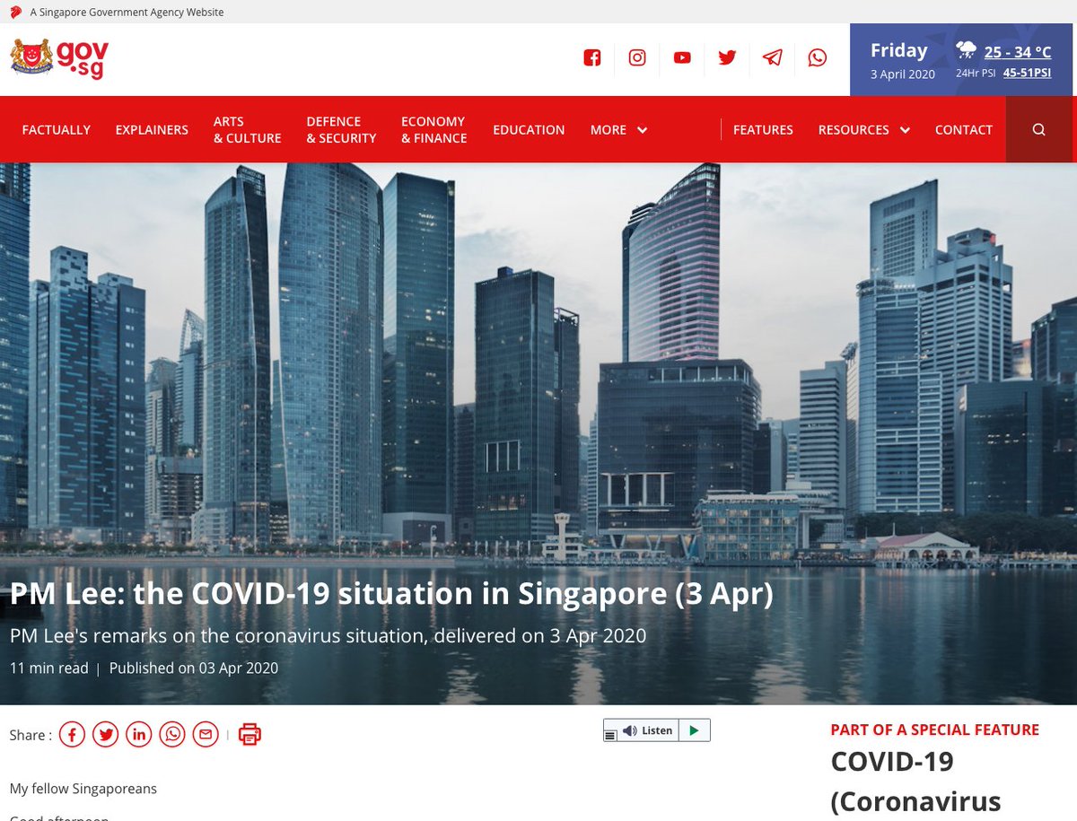 fpmicozzi's tweet photo. Primo ministro di Singapore, Lee Hsien Loong, ammette: il nostro fighissimo contact tracing non serve a nulla.
"Furthermore, despite our good contact tracing, for nearly half of these cases, we do not know where or from whom the person caught the virus"
Ditelo alla Task Force! https://t.co/XnUAChphWW
