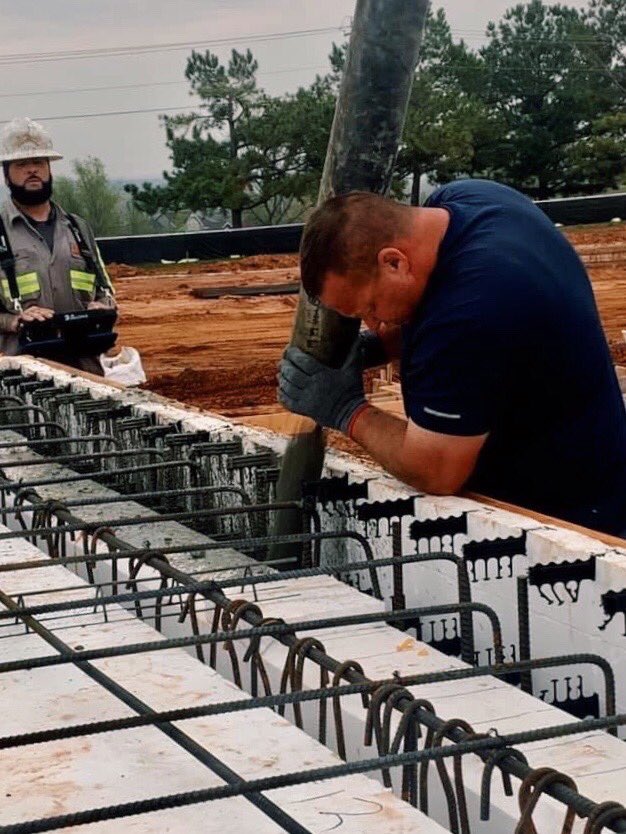 FoxBlocksICF's tweet photo. #FoxBlocksFriday featuring @rkbgc designing and building new storm shelters in OK🦊An ICF safe room meets and exceeds #FEMA guidelines with a structure designed for a continuous load path &amp; impact resistance. Take shelter from the storm with an #ICF Structure! https://t.co/QEpnt3k2e8