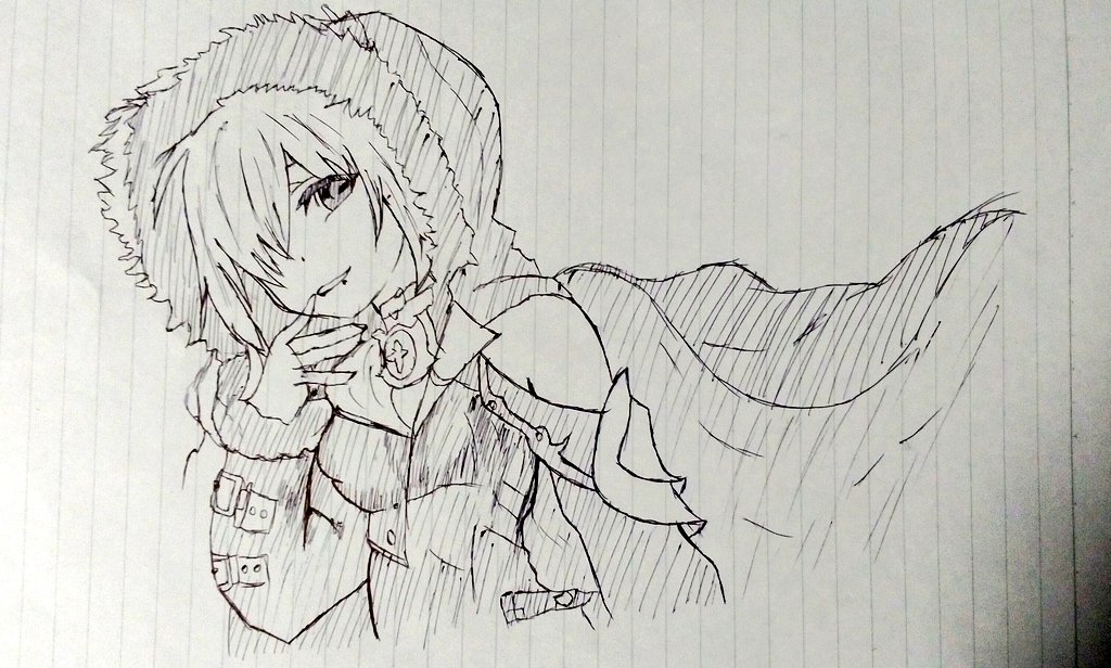 虚構をあげる。受け取って?
・下から見た絵になってる
・胴体が細い
・ちゃんと見て描く 