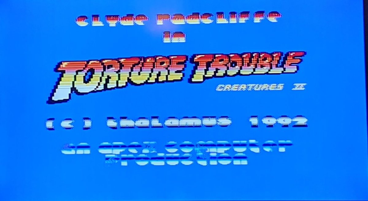 JohhnyJetson69's tweet photo. Its alive........ just add joysticks and a floppy disk drive!! @thalamusdigital #creatures2 #clyderadcliffe https://t.co/jLLCfItOz7