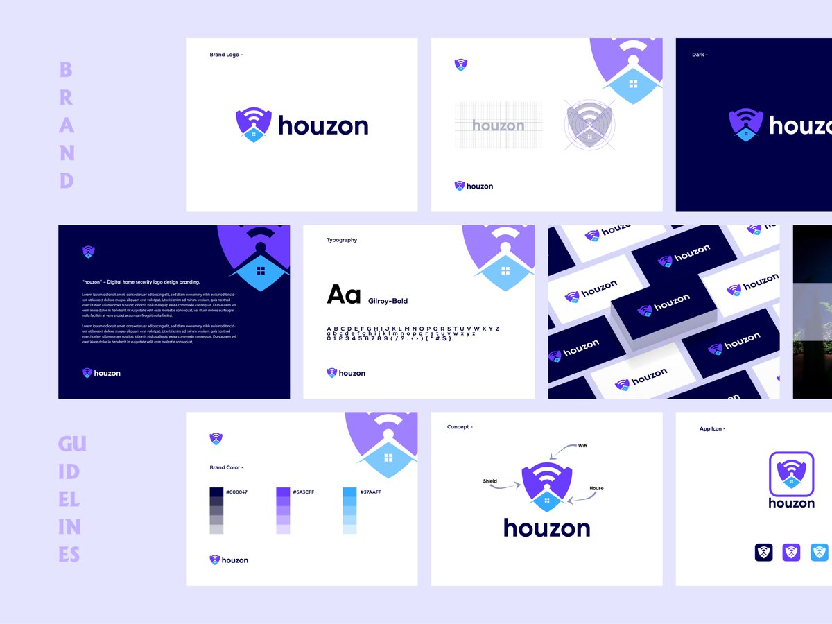 RIRafiq_'s tweet photo. Houzon - BrandBook | Brand Guidelines. 

Full Project - https://t.co/vsbMFYYeXR

#brand #brandbook #brandIdentity #brandGuidelines #branding #brandingStyle #design #guildelines #logo #securityLogo #homeSecurity #LogoDesign #GraphicDesign #Simple #Redesign #BrandIdentityDesign https://t.co/dPsc8louHS