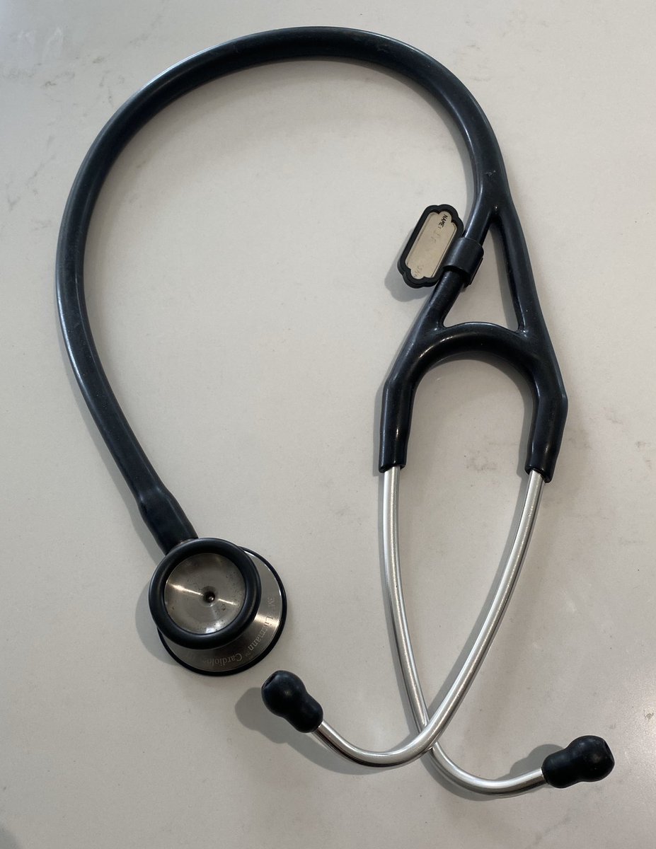 When you’re a medical student, you can’t wait to hang this round your neck with pride. It’s been almost two decades since I hung this one round my neck. Yes I’m nervous &amp; yes I’m anxious as I get deployed to the wards next week. One thing for sure - I’m gonna give it my all👊🏽✊🏽👍🏽