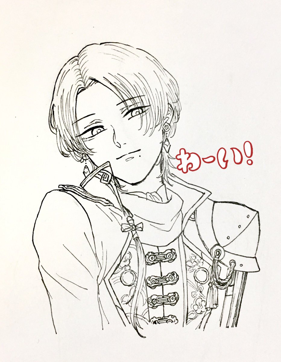 なんか突然始めて突然終わらせちゃいましたがとりあえず線画できました!覗いてくださった方ありがとうございました☺️ 