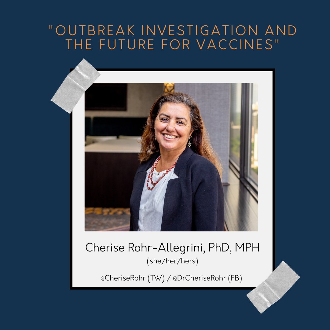 tasteofsci's tweet photo. #MeetTheSpeaker
@CheriseRohr is an epidemiologist &amp; San Antonio Program Director for @Immunize_USA. She was the Pandemic Flu Coordinator for the SATX Metro Health Dist in the Public Health Emergency Preparedness div.
https://t.co/J2LAZ3qKkk
#tasteofsci #WomenInSTEM #epidemiology https://t.co/tQF5RKsaDS