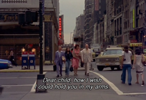 DAY 9. NEWS FROM HOME (1977) chantal akerman reads the letters her mother send her while her daughter is living far from home. this one will DEFINITELY make you call your mom.