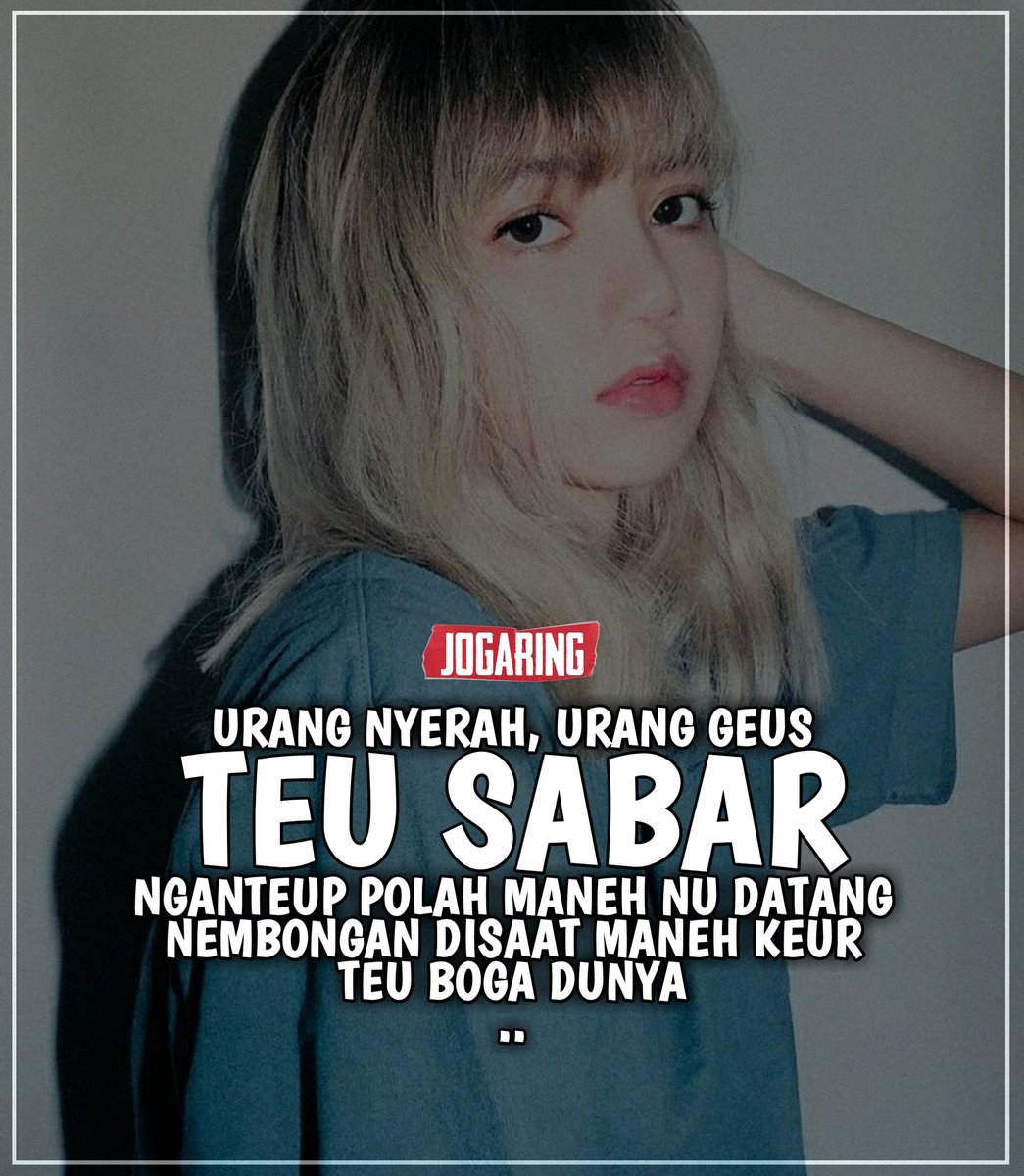 JoGaring's tweet photo. MENTION pasangan maneh nu siga kieu polah na..
.
.
#halahbacot
#MamahMuda
#SuperJo
#JoGaring #Gudluu https://t.co/IzmVHD0mFe