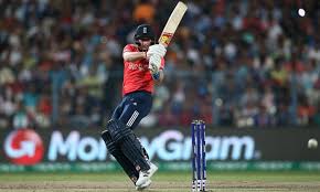 And in the next over, he goes over long on for a huge six.S: "He has gone straight, has gone very high... & the smoke comes up "Butler middles another: M: got the boundary but Butler wants more! He has got enough on this! back to back sixes" 9/n