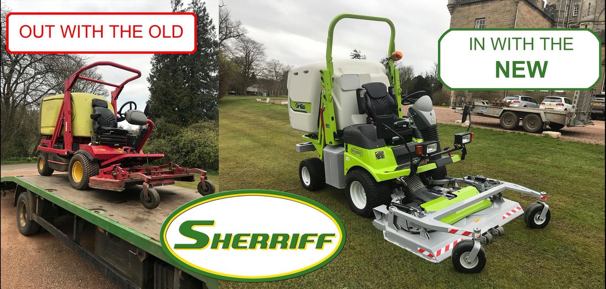 SherriffG_care's tweet photo. Our Commercial Sales Manager Andrew Donnachie recently impressed a local customer with the fantastic Grillo FD2200 Mower, with Cut &amp; Collect . So much, that we've been to deliver his new one and take the old one away 😀 #grillo https://t.co/3MfXwIU7XA