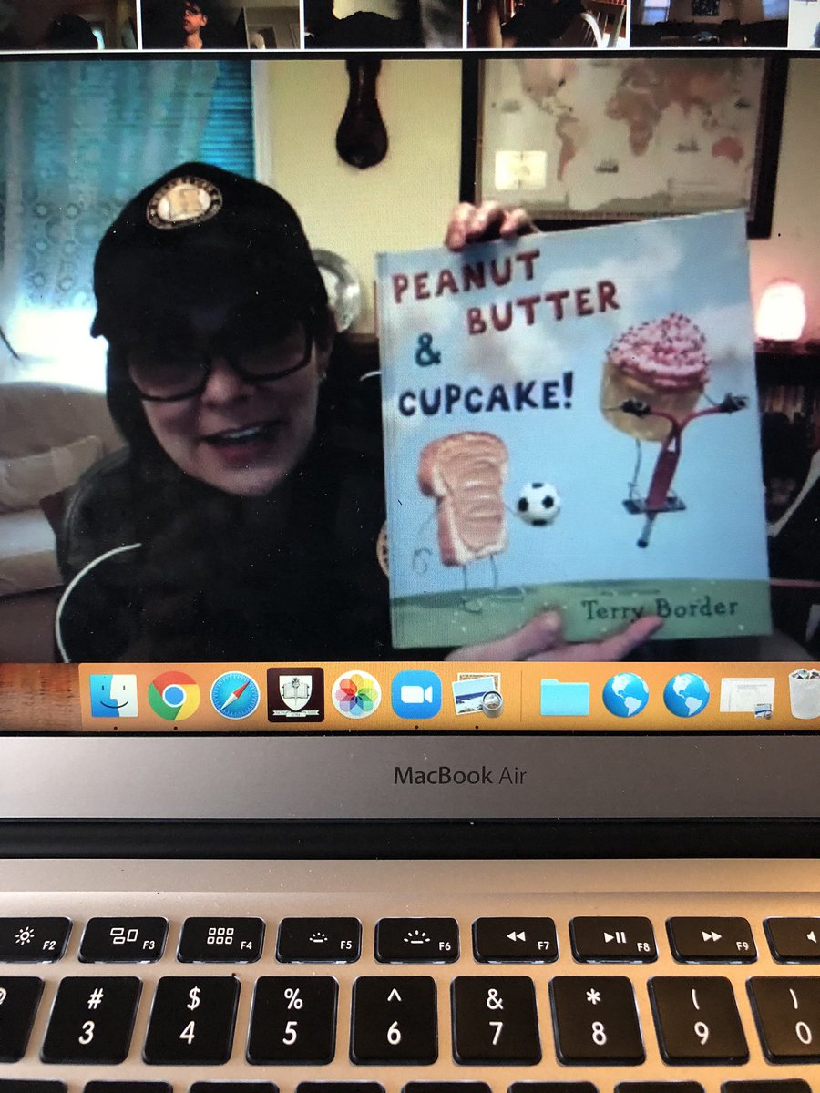 MsRickard4's tweet photo. We just read Peanut Butter &amp; Cupcake.. why that title? #terryborder #peanutbutterandcupcake #heathcotepride https://t.co/Tb9xk0hsBe