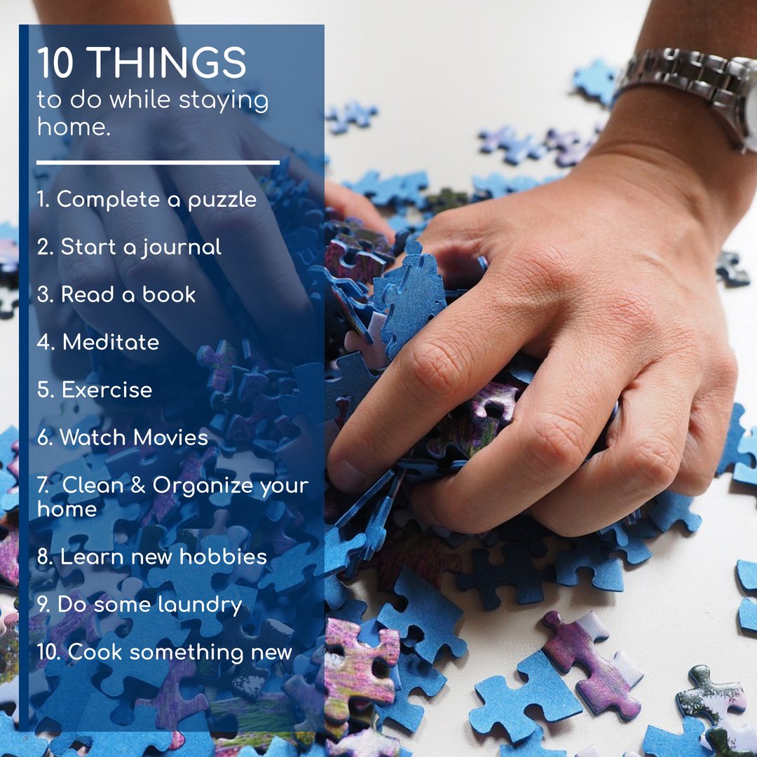 Have you run out of things to do while stuck at home? Here are 10 things you can do to pass the time.  

#BAARTprograms #BAART #wherechangebegins #recovery #treatment #factfriday #Covid-19
