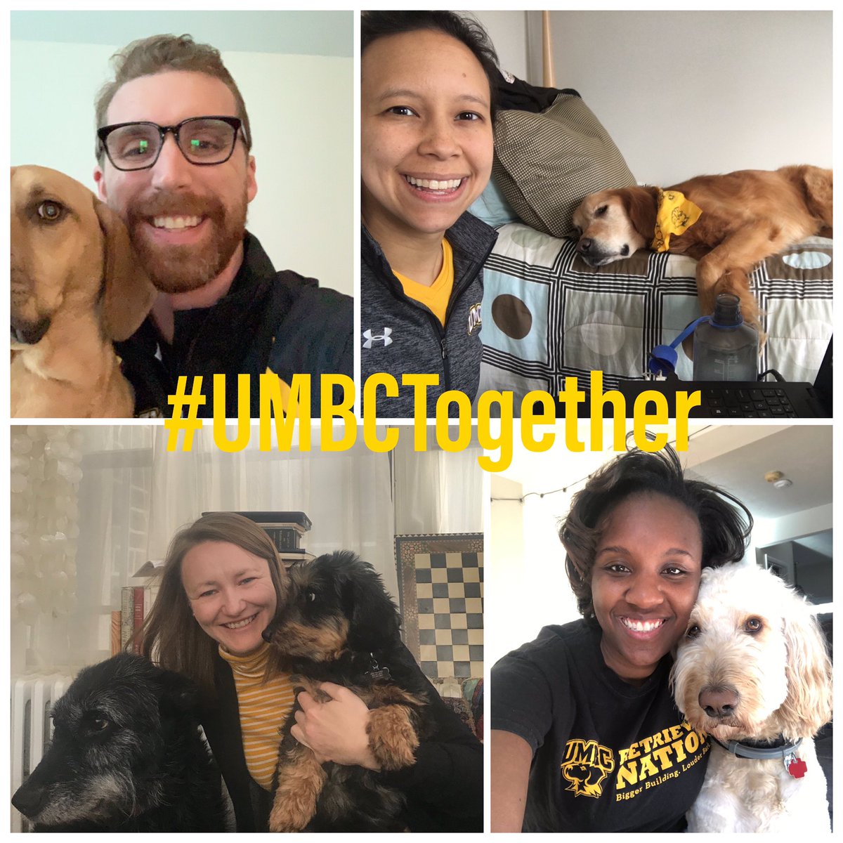 Our ACSA staff is at it again on this #BlackandGoldFriday because we are all in this #UMBCTogether #RetrieverNation <a href="/UMBCAthletics/">UMBC Athletics</a>
