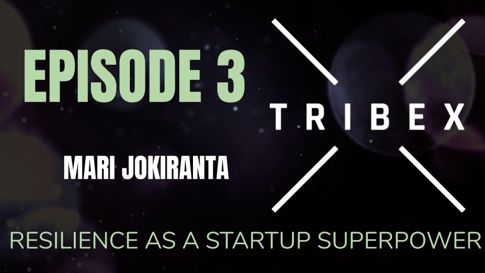 SWCFinland's tweet photo. 🥁🥁 #TRIBEX Episode 3 is ONLINE (5 PM) - Watch here:

https://t.co/xooTaac2bk

Today we have Mari Jokiranta, Business Psychologist at Vincit, Co-founder at Profounder delivering her Keynote on “Resilience as a Startup Superpower”.

#startups #superpower #resilience #business https://t.co/F1TP0uftuy