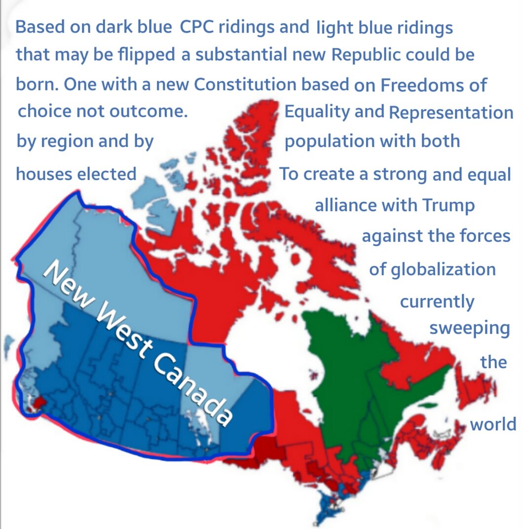 5. IF we can shake off those who've used our resources for only their benefit east of Manitoba and utilize them for ourselves - and any we let in to our new republic. Envision the True Northwest Strong AND FREE!