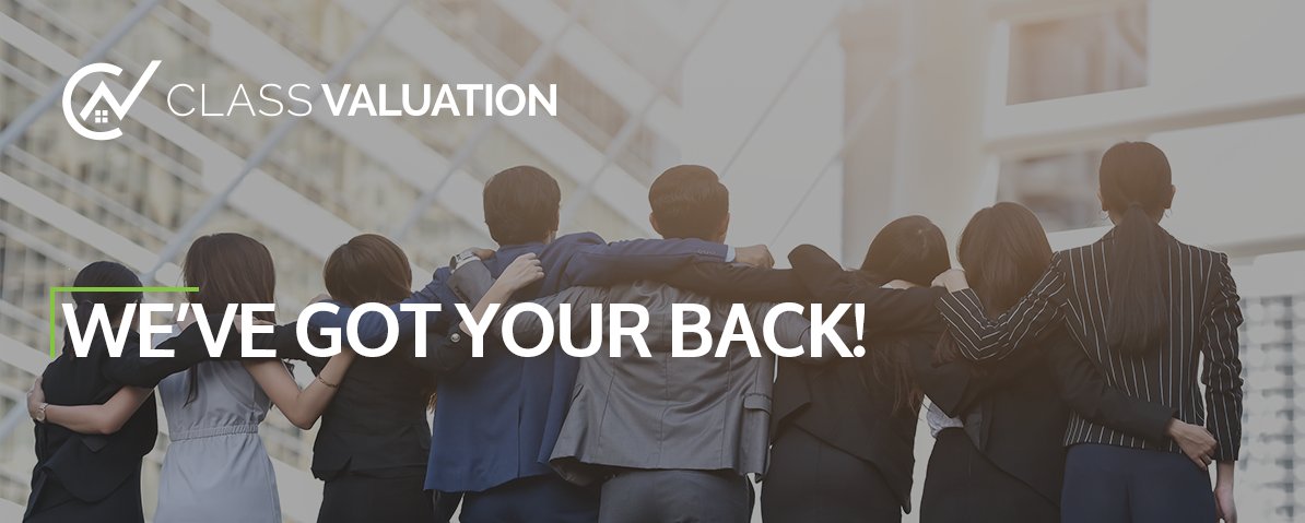 ClassValuation's tweet image. During uncertain times, Class Valuation is a partner you can count on! Our one-stop COVID-19 Client &amp;amp; Appraiser Guides cover everything you need to know about appraisal flexibilities in one easy document. Download it here: go.classvaluation.com/covid19guide #mortgage #brokers #appraisers