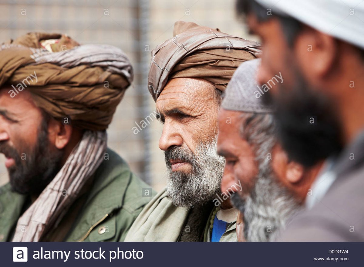 Pashtun militiamen from Helmand province.