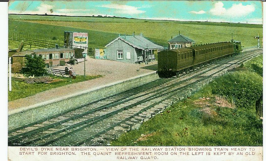  #Sussex9 deaths, 32 injuriesAt The Dyke station on 29/5/1915, around 2 yrs before the station was temporarily closed, porter Arthur Randall, 17, was crushed between the buffers of stock he was attempting to couple together. He suffered internal injuries.
