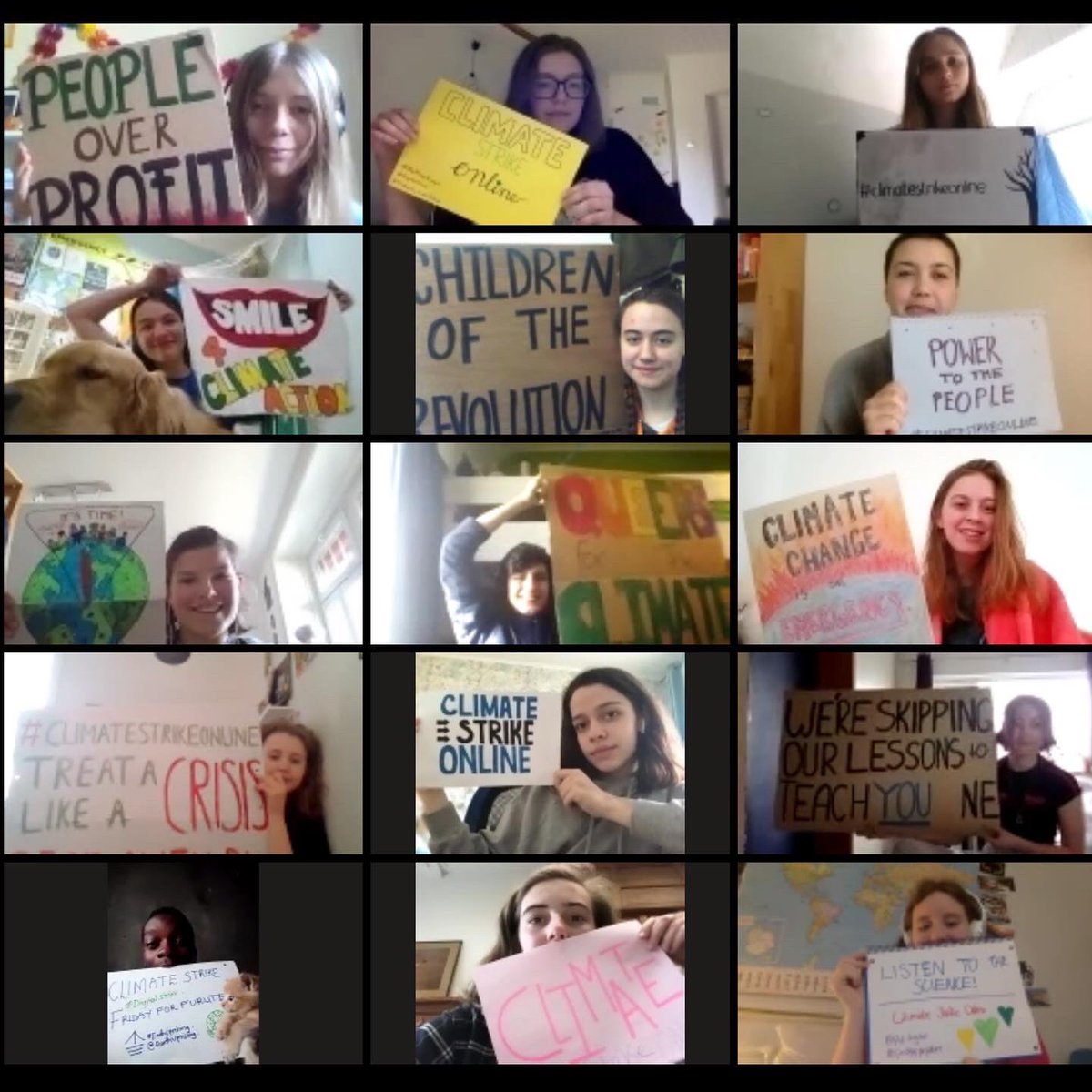 3. Woche digitaler Klimastreik. Heute über 16 Zeitzonen hinweg. #NetzstreikFuersKlima