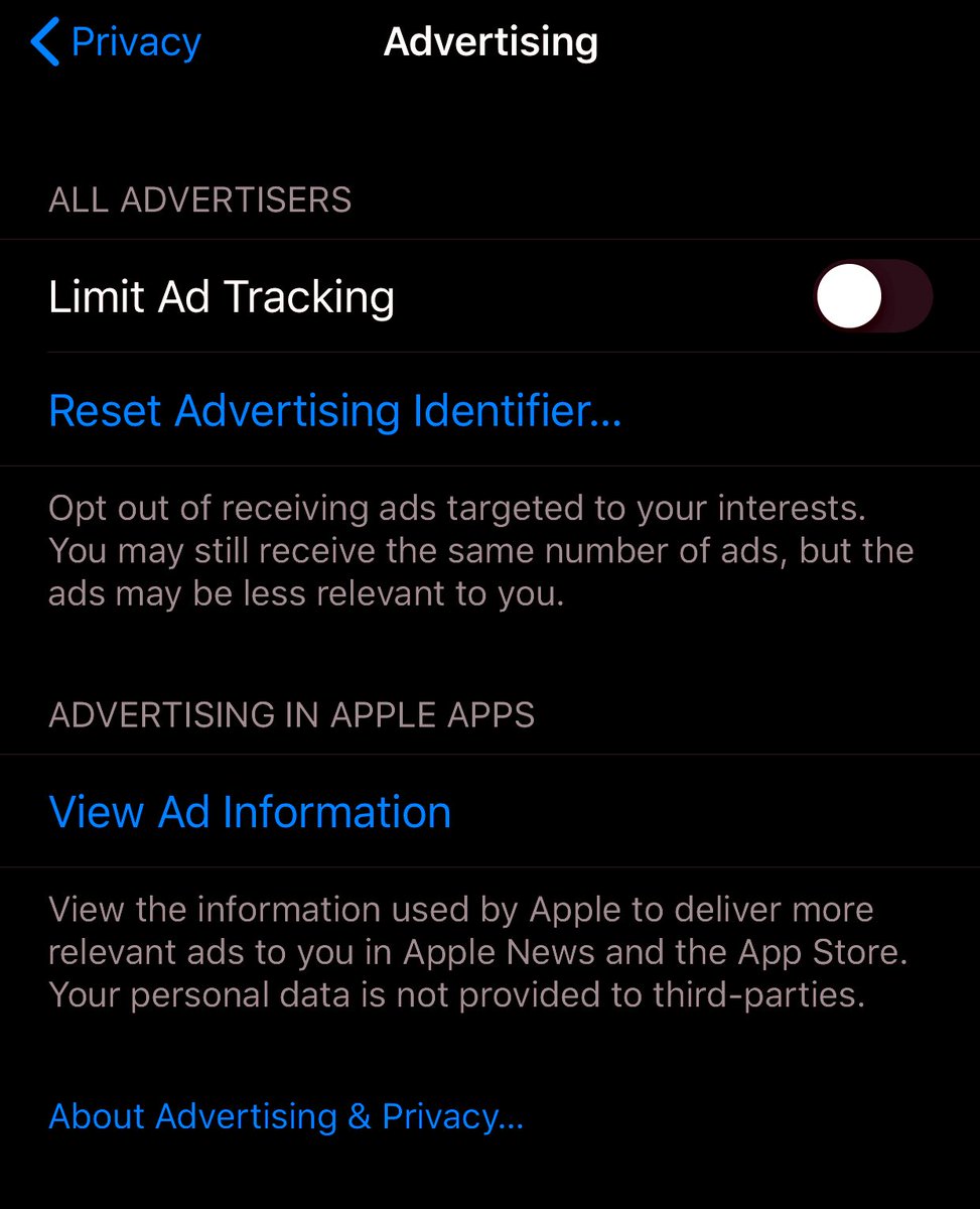 Want stay anonymous during your quarantine?if you don't want to be followed as easily by anyone tracking, here's a few steps you can take. Do realize that none are perfect.1 - Reset Advertising Identifier - Shown for IPhone and Android
