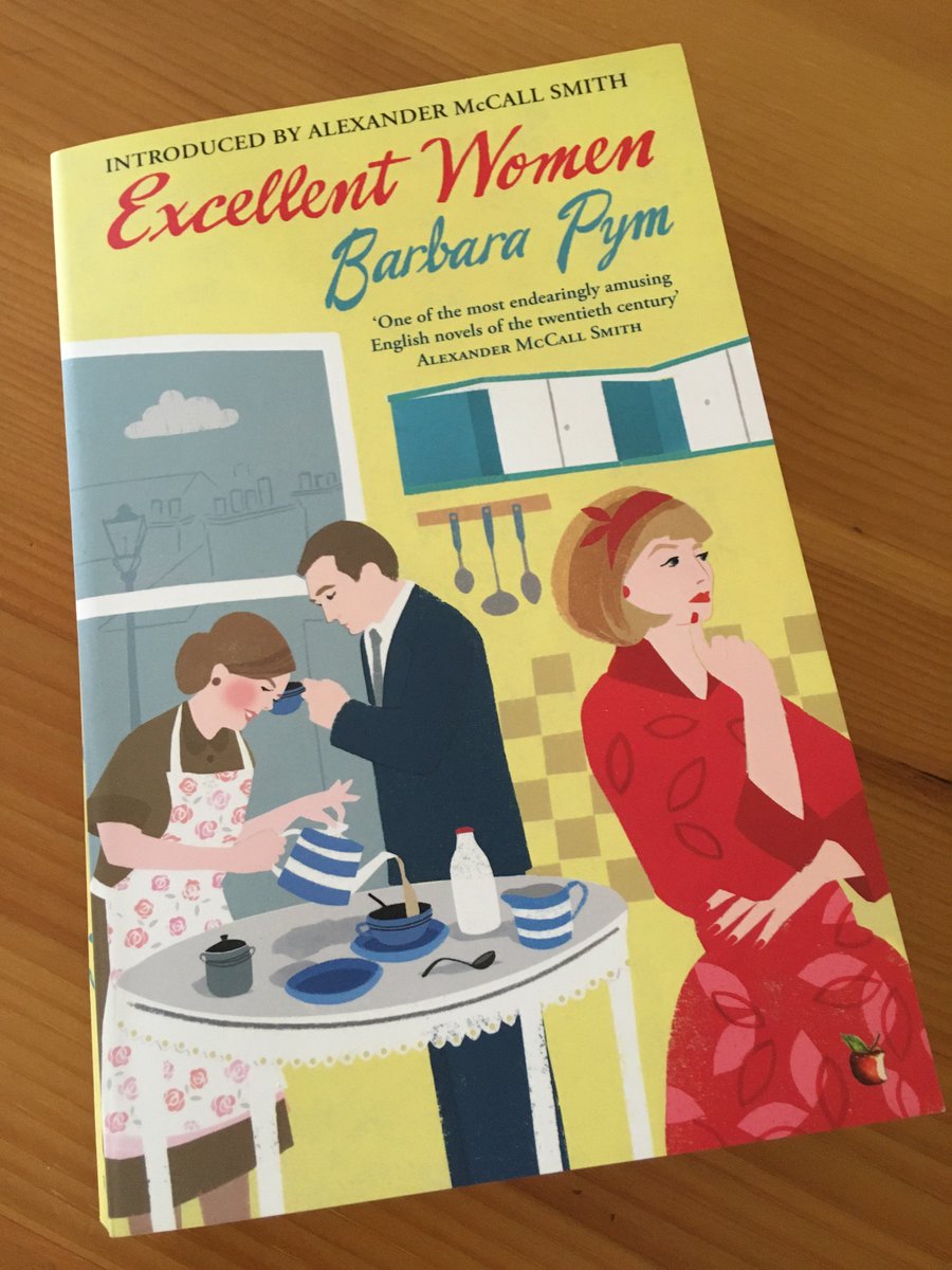 For #FridayReads, I’m revisiting Excellent Women by Barbara Pym - an absolute joy. 
Oh for a world where the most pressing requirements involve flower arranging and making preparations for the church bazaar... @BacklistedPod #FridayReads #BarbaraPym #ExcellentWomen