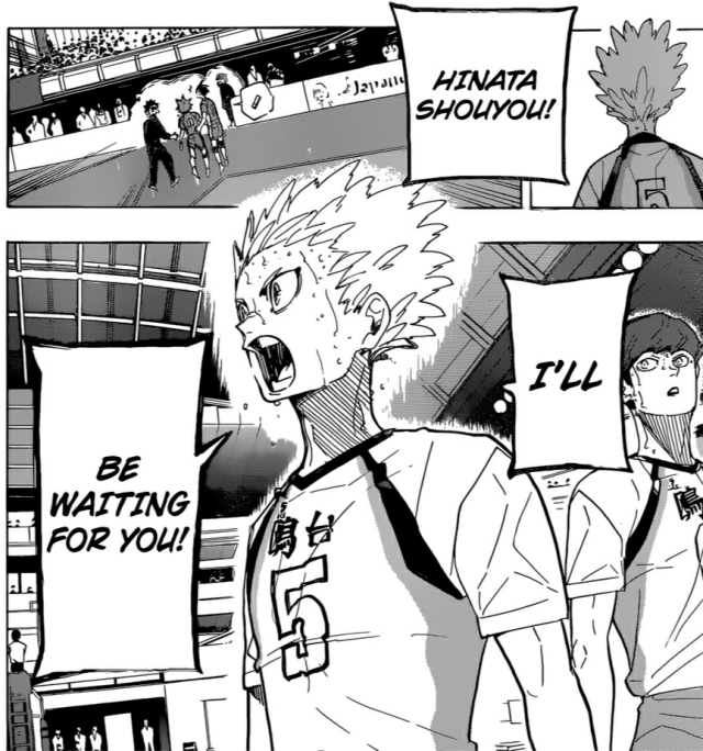 Haikyuu Manga Hinata Vs Kageyama