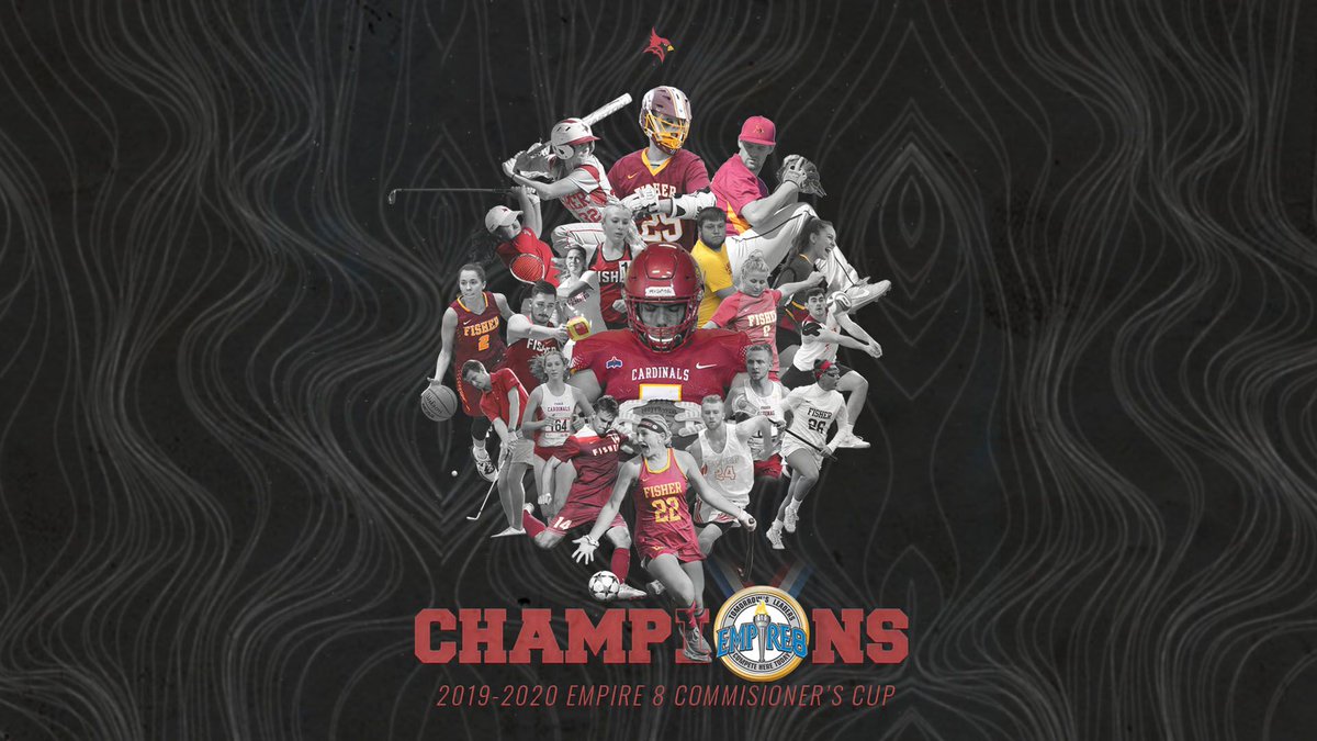 CHAMPIONS ONCE AGAIN❗

Fisher takes home its FIRST-EVER <a href="/Empire8/">Empire 8</a> Commissioner's Cup trophy!

🔗: buff.ly/39Fc5Tb

#GoFisher #FisherFamily