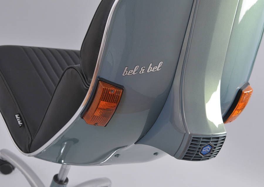 Vespa Turned into Design Chairs bit.ly/1odoB4a