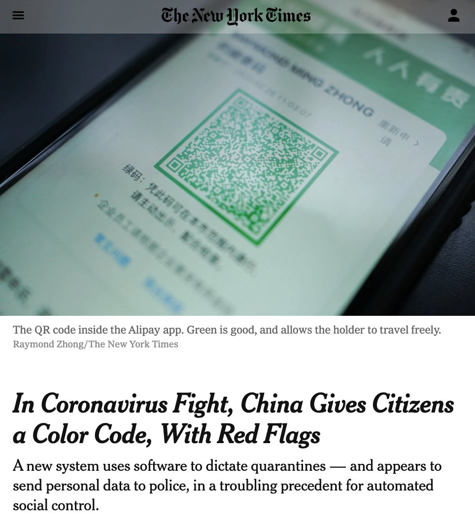 China is the best case scenario for at least a "new normal", but:- every citizen is being tracked- borders have been closed- demand for many products is way down- daily behavior has changedAnd the US is on track for more disruption than China. https://sciencemag.org/news/2020/03/can-china-return-normalcy-while-keeping-coronavirus-check#