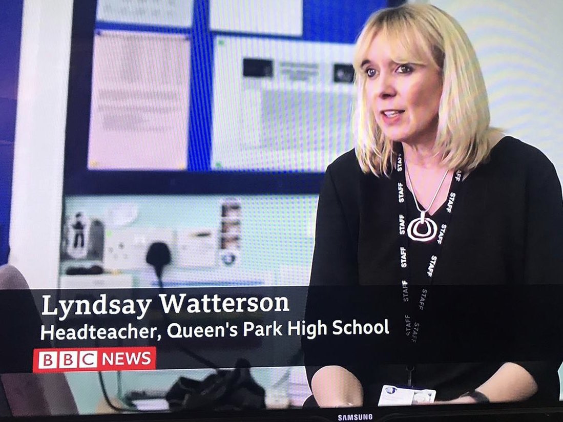 Ljawatt's tweet image. Proud to see our @qphschester students Max and Charlotte feature on @BBCNews this evening.  Such great ambassadors for all the Yr 11 and 13 students across the country who should have been taking their exams this summer.  #brightfutures