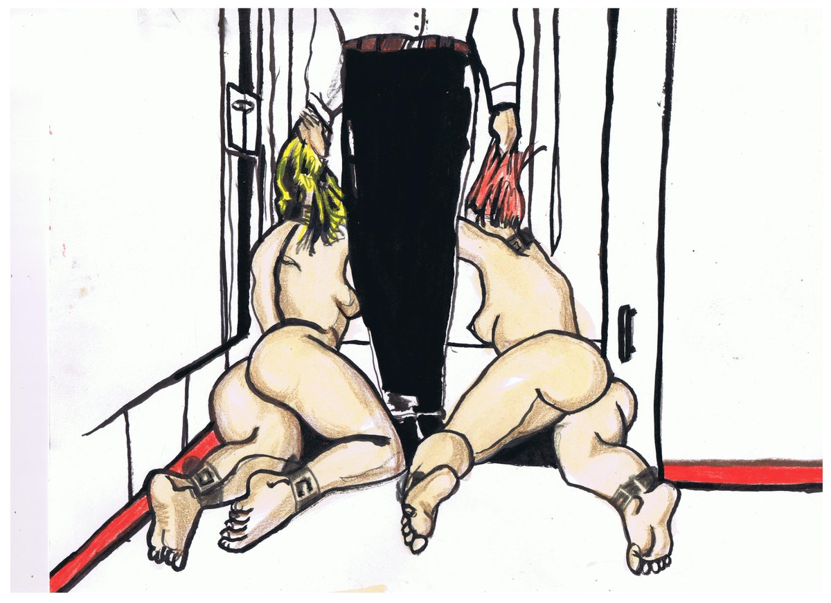 New Set of Three Maledom Drawings only $40.
ebay.com/itm/MALEDOM-SE…